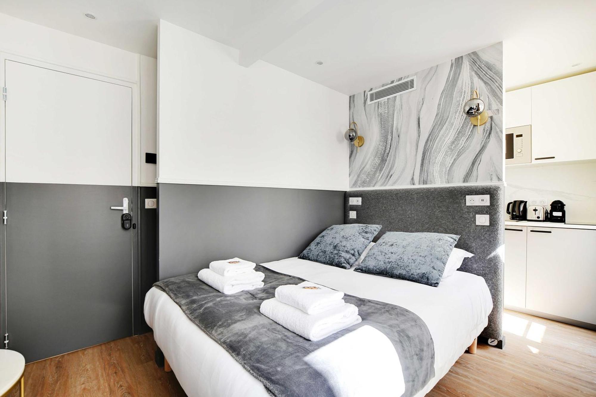 Cosy Studio For 2P With Ac - Near Montmartre Apartment Paris Bagian luar foto